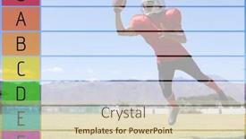  Presentation with design team - Audience pleasing presentation design consisting of composition-of-coloured-tier-list backdrop and a  colored foreground