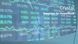  Presentation with data processing - Slide deck having composition-of-data-processing-over background and a teal colored foreground