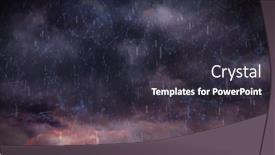  Presentation with digital image processing - Slides consisting of composition-of-data-processing-over background and a wine colored foreground