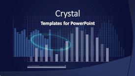  Presentation with blue global - PPT theme consisting of composition-of-data-processing-over background and a navy blue colored foreground