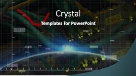  Presentation with server - PPT layouts with composition-of-data-processing background and a black colored foreground