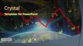  Presentation with server - Slide deck enhanced with composition-of-data-processing background and a wine colored foreground