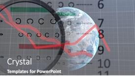  Presentation with processing - PPT theme having composition-of-data-processing background and a gray colored foreground