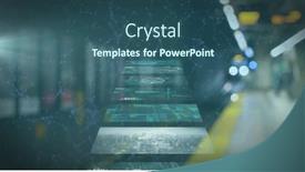  Presentation with connections - PPT layouts featuring composition-of-data-processing background and a ocean colored foreground