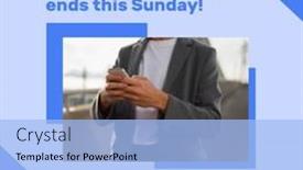  Presentation with saving - Theme consisting of composition-of-daylight-saving-time background and a light blue colored foreground