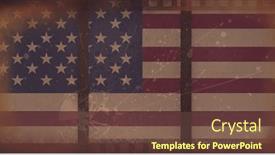  Presentation with independence - PPT theme enhanced with composition-of-distressed-aged-vintage background and a  colored foreground