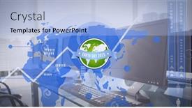  Presentation with earth day - Cool new presentation design with composition-of-earth-day-2015 backdrop and a light blue colored foreground