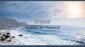  Presentation with bloom - Presentation theme with composition-of-earth-laughs background and a  colored foreground