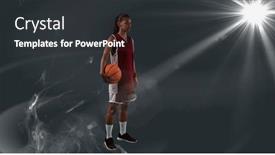  Presentation with basketball female - 