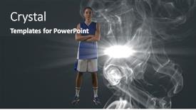  Presentation with basketball female - 