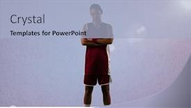  Presentation with basketball female - 