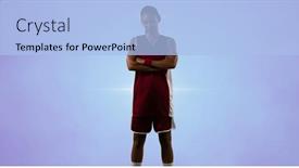  Presentation with basketball female - 