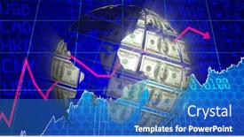  Presentation with data processing - PPT layouts with composition-of-financial-data-processing background and a teal colored foreground