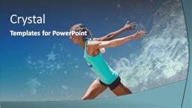  Presentation with female sport - 