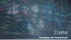  Presentation with green computing - Theme enhanced with composition-of-globe-statistics-data background and a ocean colored foreground