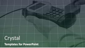  Presentation with online payment - PPT layouts having composition-of-grid-over-man background and a  colored foreground