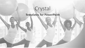  Presentation with black women - PPT theme enhanced with composition-of-group-of-happy background and a white colored foreground