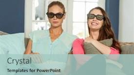  Presentation with friendship day - Presentation design with composition-of-happy-friendship-day background and a  colored foreground