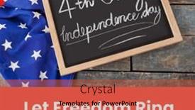  Presentation with independence - Presentation design with composition-of-happy-independence-day background and a red colored foreground