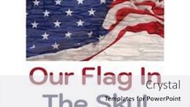  Presentation with independence - Theme featuring composition-of-happy-independence-day background and a light gray colored foreground
