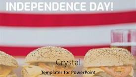  Presentation with independence - PPT theme consisting of composition-of-happy-independence-day background and a coral colored foreground