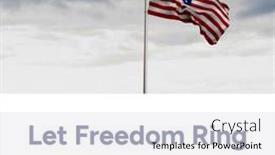  Presentation with independence - Slide deck with composition-of-happy-independence-day background and a white colored foreground