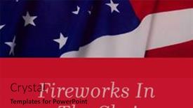  Presentation with independence - Slide deck featuring composition-of-happy-independence-day background and a red colored foreground