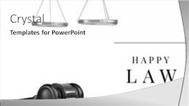  Presentation with justice - Slide deck with composition-of-happy-law-day background and a white colored foreground