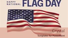  Presentation with celebration - Presentation design with composition-of-happy-national-flag background and a coral colored foreground