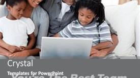  Presentation with parents - Presentation theme having composition-of-happy-parents-day background and a gray colored foreground