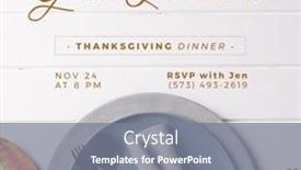  Presentation with happy thanksgiving - PPT theme enhanced with composition-of-happy-thanksgiving-day background and a  colored foreground