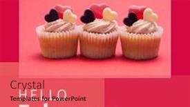  Presentation with february - Presentation consisting of composition-of-hello-february-text background and a red colored foreground