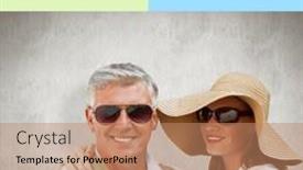  Presentation with hello june - Theme enhanced with composition-of-hello-june-text background and a coral colored foreground