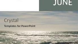  Presentation with hello june - Presentation theme featuring composition-of-hello-june-text background and a light gray colored foreground