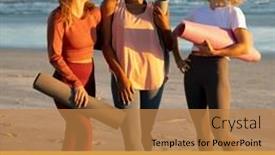  Presentation with friendship - Presentation with composition-of-hello-summer-text background and a coral colored foreground