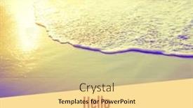  Presentation with lifestyle - Slide set having composition-of-hello-summer-text background and a blonde colored foreground