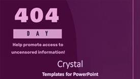  Presentation with promote - Slides featuring composition-of-help-promote-access background and a violet colored foreground