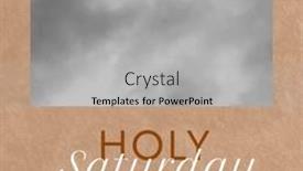  Presentation with christianity - Slide deck consisting of composition-of-holy-saturday-text background and a light gray colored foreground