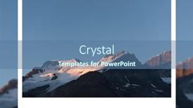  Presentation with space travel - Amazing slide set having composition-of-instant-image-white backdrop and a ocean colored foreground