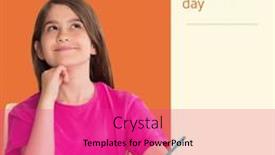  Presentation with international student - Slides having composition-of-international-student-s background and a coral colored foreground