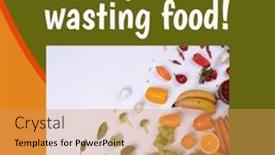  Presentation with awareness - PPT layouts enhanced with composition-of-let-s-stop background and a yellow colored foreground