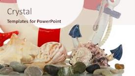  Presentation with marine - Audience pleasing PPT layouts consisting of composition-of-marine-decor-isolated backdrop and a lemonade colored foreground