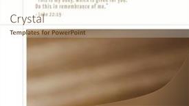  Presentation with easter - Presentation design having composition-of-maundy-thursday-text background and a cream colored foreground