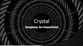  Presentation with connections - Presentation theme consisting of composition-of-multiple-circles background and a black colored foreground