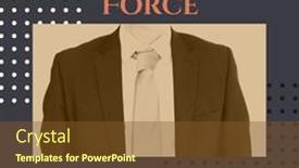  Presentation with professionals - Slide set with composition-of-national-administrative-professionals background and a  colored foreground