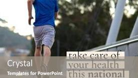  Presentation with national - Presentation theme enhanced with composition-of-national-cholesterol-month background and a gray colored foreground