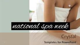  Presentation with text holy week - Presentation with composition-of-national-spa-week background and a  colored foreground