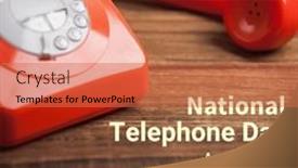  Presentation with red telephone - 