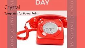  Presentation with red telephone - 