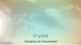  Presentation with active lifestyle - Slides featuring composition-of-net-with-spots background and a soft green colored foreground